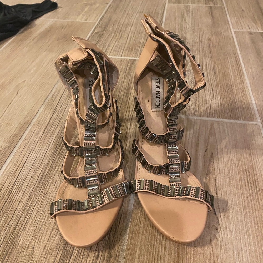 Steve Madden heels worn once size 10